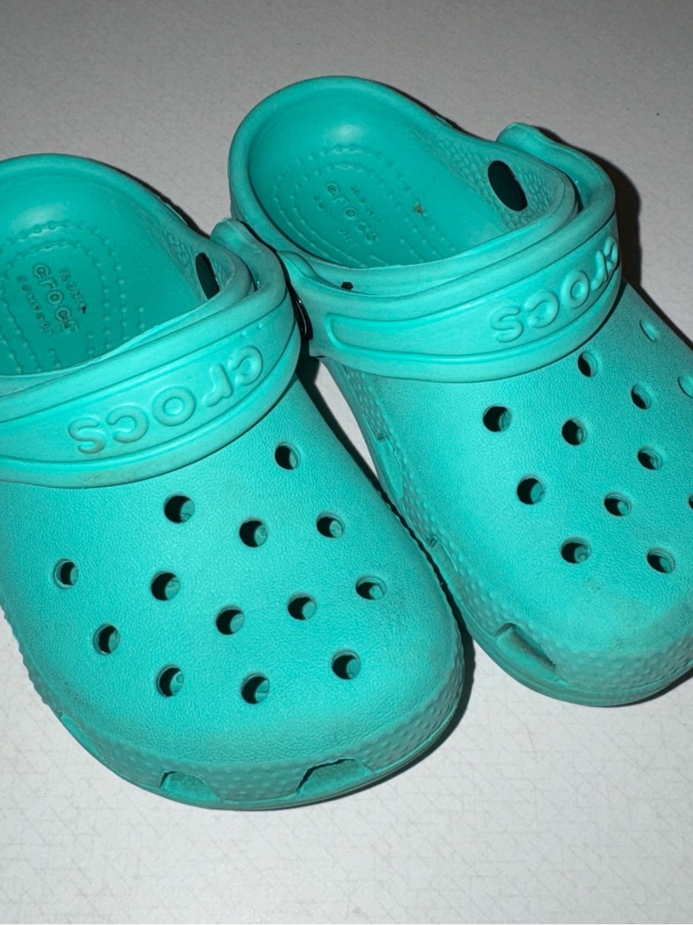 CROCS Kids Classic Clog in Teal